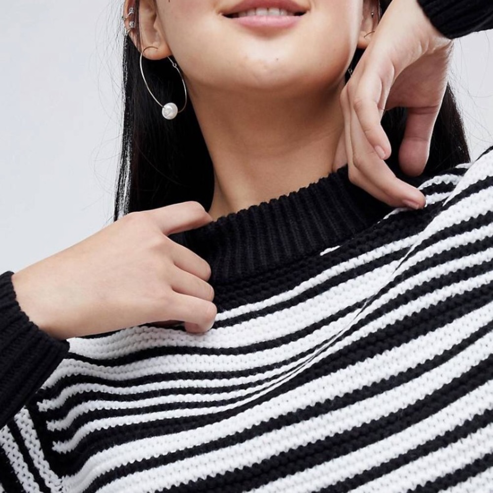 Cozy Knitted Crew Neck Sweater - Picture 14 of 15